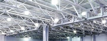 Industrial lighting installed by El Paso Electrician